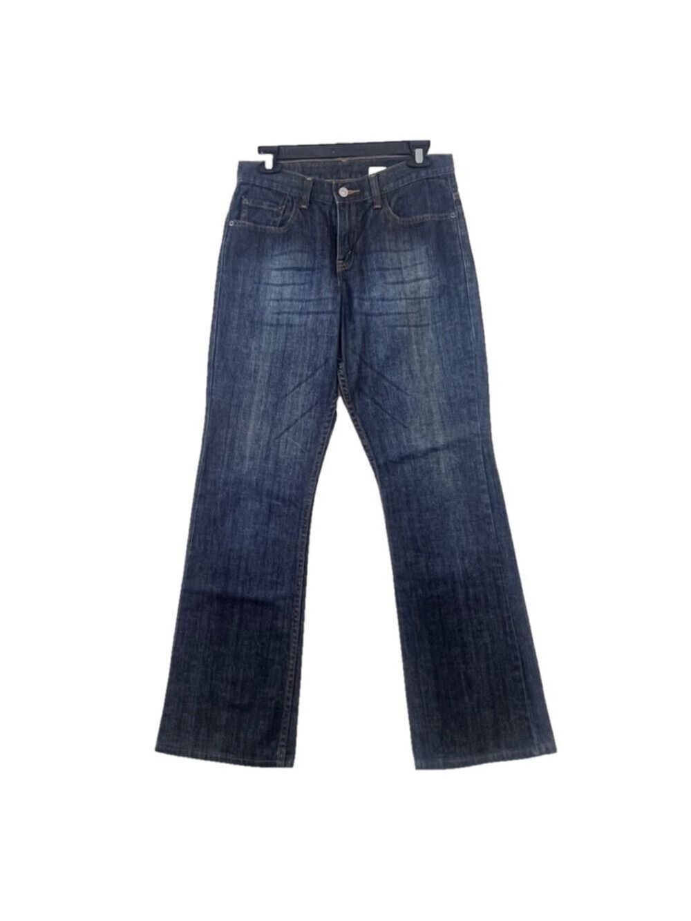 Levis 515 Jeans Sz 6 Medium MIS L 29” Boot Cut Stretch Low Rise Dark Wash New